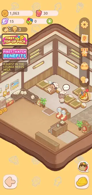 Screenshot of Resortopia Game