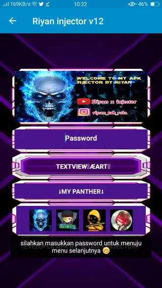 Screenshot of Riyan Injector
