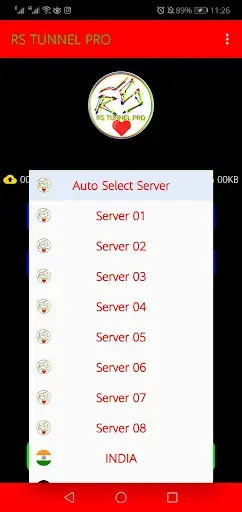 Screeenshot of RS TUNNEL PRO Apk