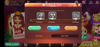 Screenshot of Rummy Modern Apk