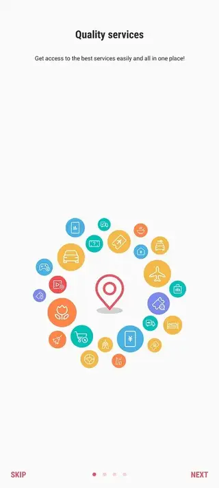 Screeenshot of Samsung Assistant App
