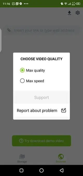 Screenshot of Savefrom Helper Apk