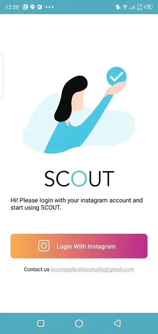 Screenshot of Scout Android
