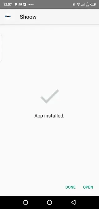 Screenhot of Shoow Download