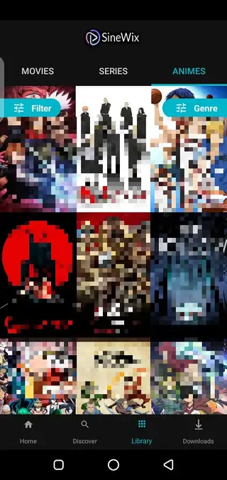 Screenshot of SineWix Apk