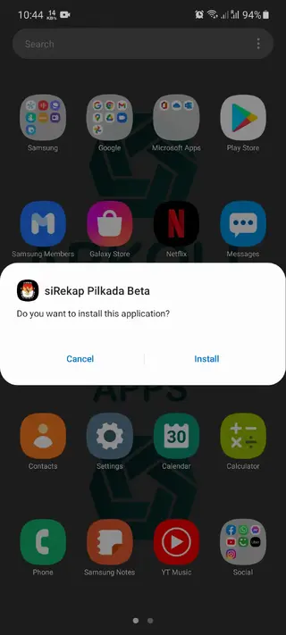 Screenshot of SiRekap Apk