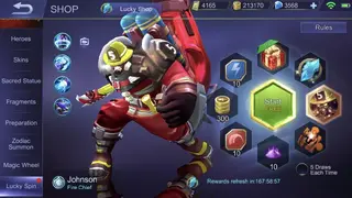 Screenshot of Skin Fire Chief ML