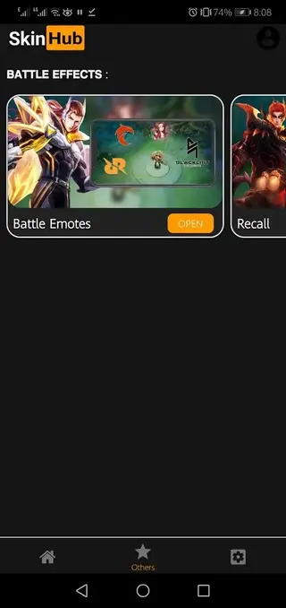 Screenhot of Skin Hub ML Apk