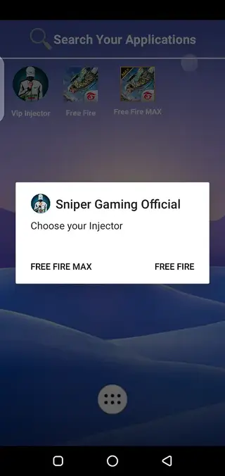 Screenhot of Sniper Gaming VIP Injector Download