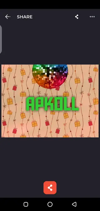 Screenshot of Social Maker App