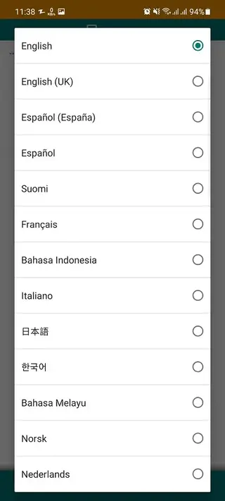 Screenshot of Social Top App