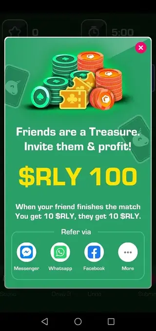 Screenhot of Solitaire Blitz Android