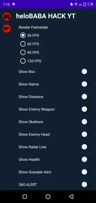 Screenshot of Spider Injector ESP Apk