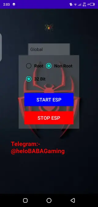 Screenshot of Spider Injector ESP