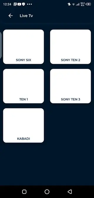 Screenshot of SportEM Android