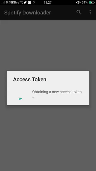 Screenshot of Spotify Downloader Apk
