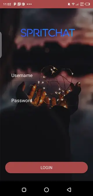 Screenshot of Spritchat App