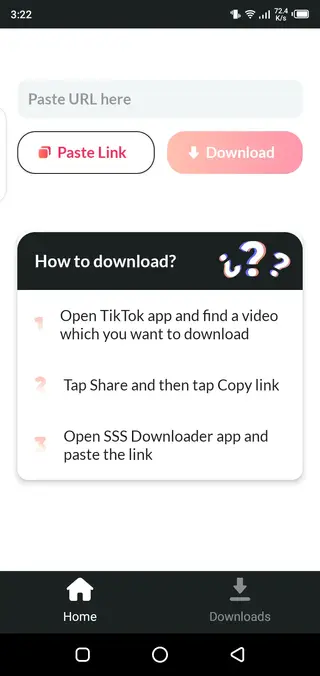 Screenshot of sssTikTok Apk