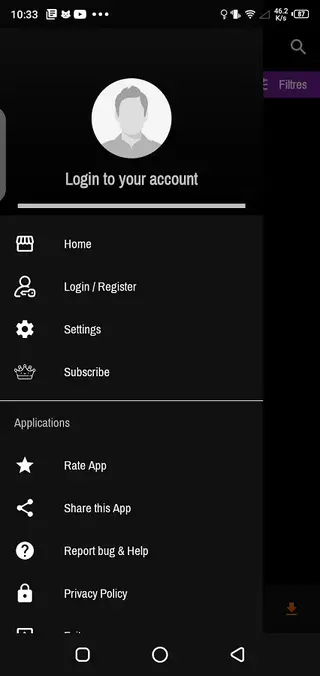 Screenshot of Stream India