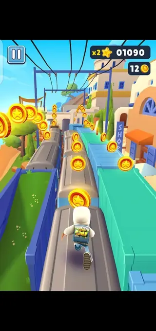 Screenshot of Subway Surfers Do Naag Android Game