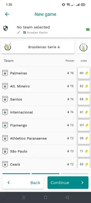Screenshot of Super Kick Off Apk