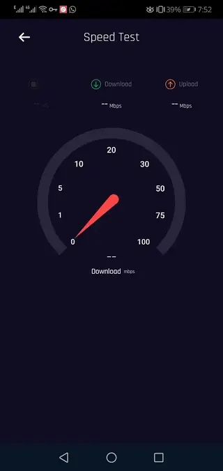 Screenshot of Swing Lite VPN Android