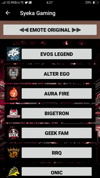Screenshot of Syeka Gaming ML