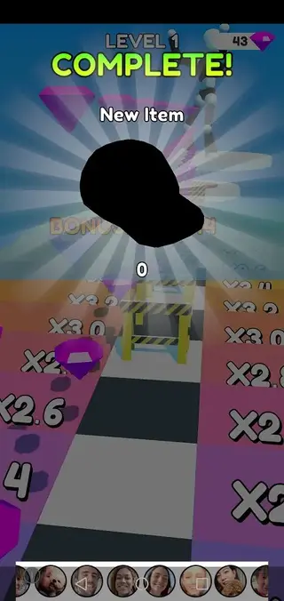 Screenshot of Tall Man Run Game