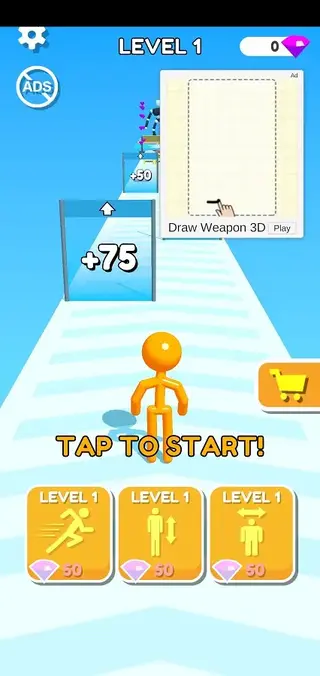 Screenshot of Tall Man Run Apk