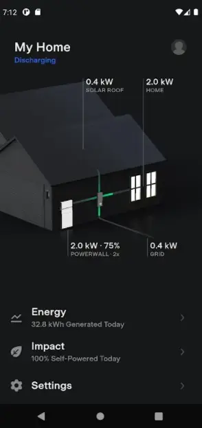 Screenshot of Tesla App Apk