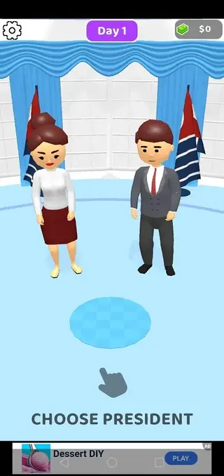 Screenshot of The President Android