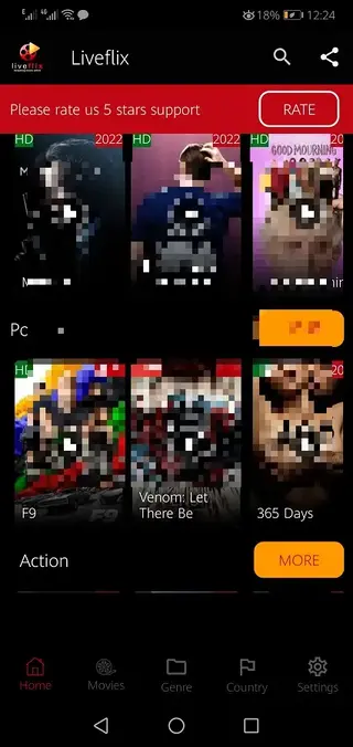 Screenshot of Theflix Download