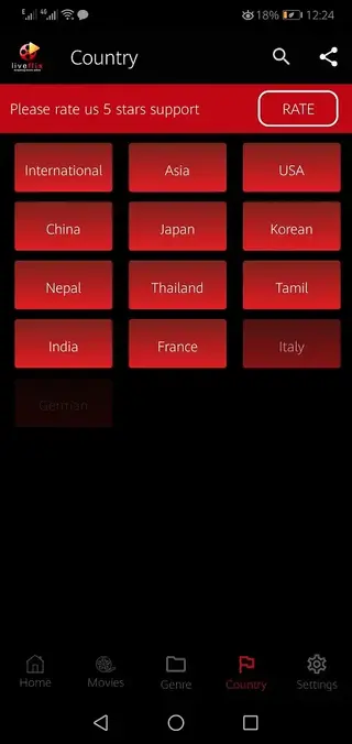 Screenshot of Theflix Apk