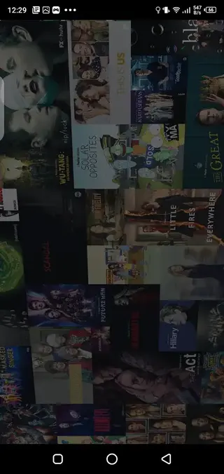 Screenshot of Time Movies App