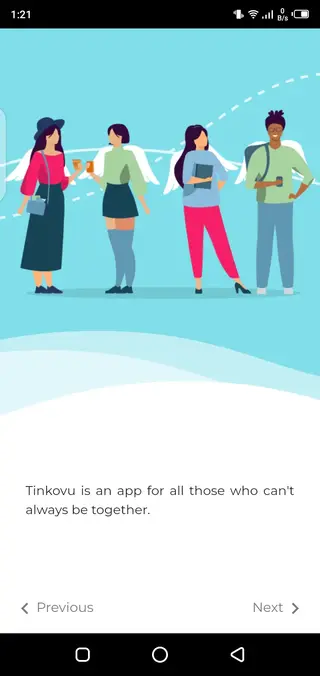 Screenshot of Tinkovu App
