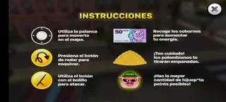 Screenshot of Tombo Survivor Game