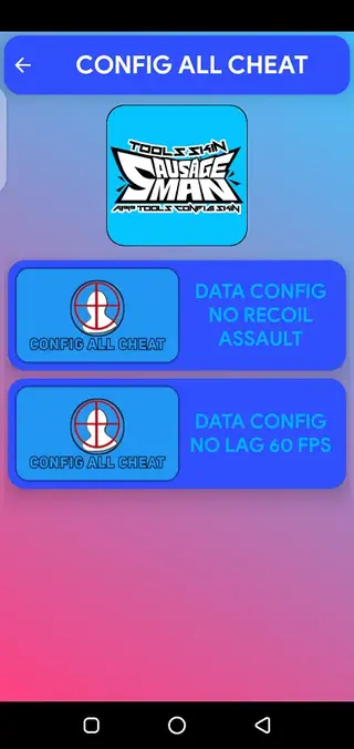 Screenshot of Tools Skin Sausage Man App