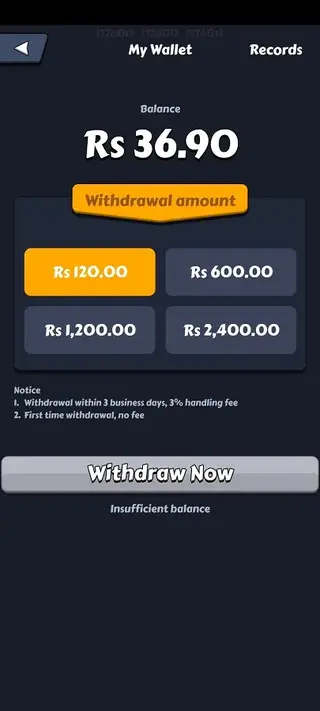 Screenshot of Toprich Apk