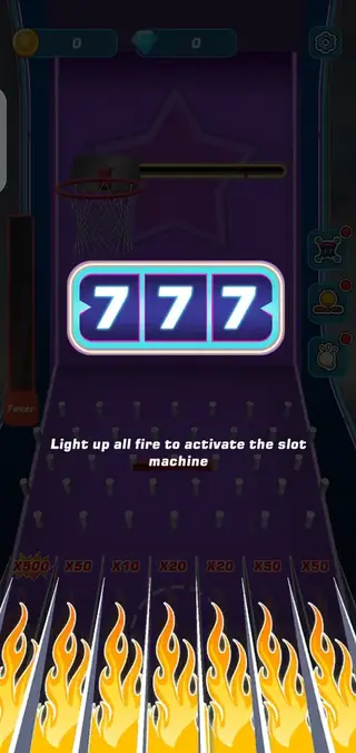 Screenshot of Toss Diamond Hoop Download