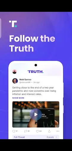 Screenshot of Truth Social Apk