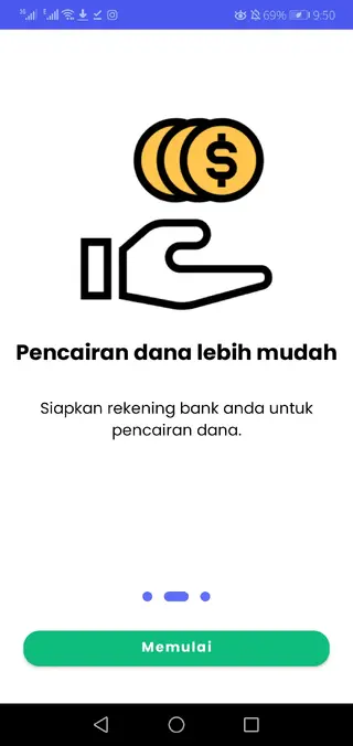 Screenshot of U Tangan App