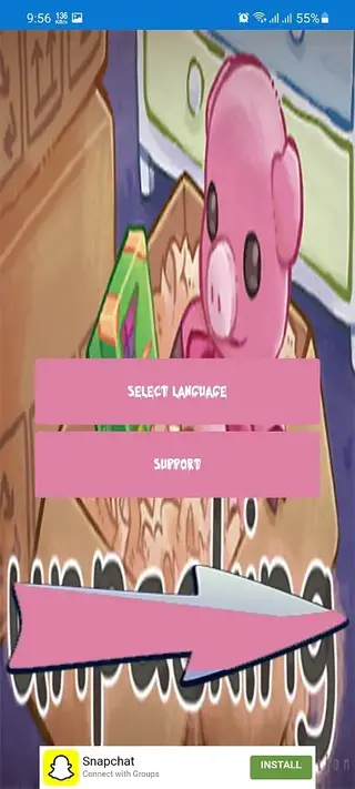 Screenshot of Unpacking Game Android