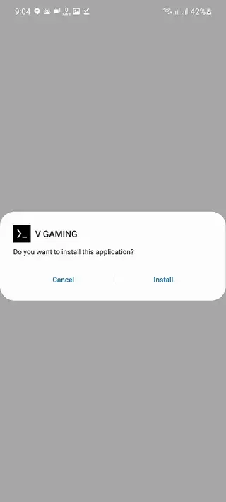 Screenshot of VGaming