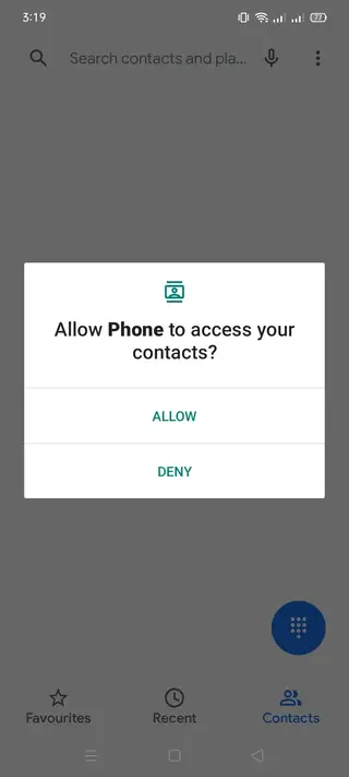 Screenshot of Verified Calls by Google