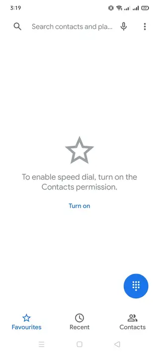 Screenshot of Verified Calls App