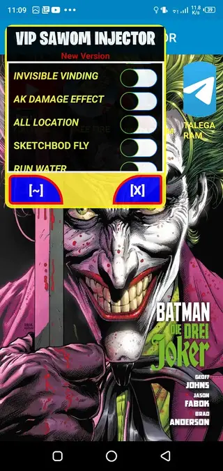 Screenshot of VIP Sawom Injector Apk