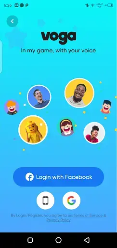 Screenshot of Voga