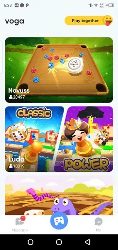 Screenshot of Voga Apk