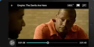 Screenshot of Vudu TV