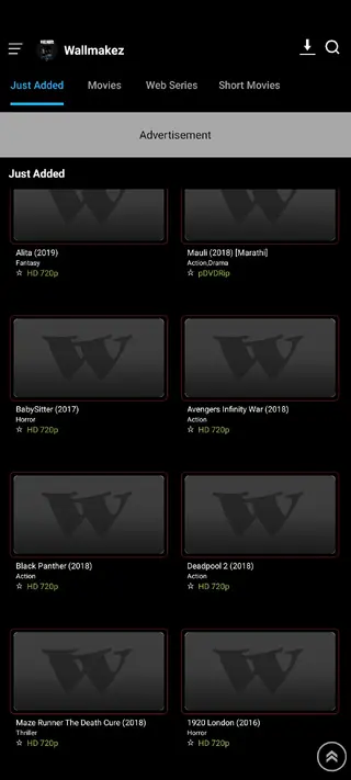 Screenshot of Wallmakez Apk